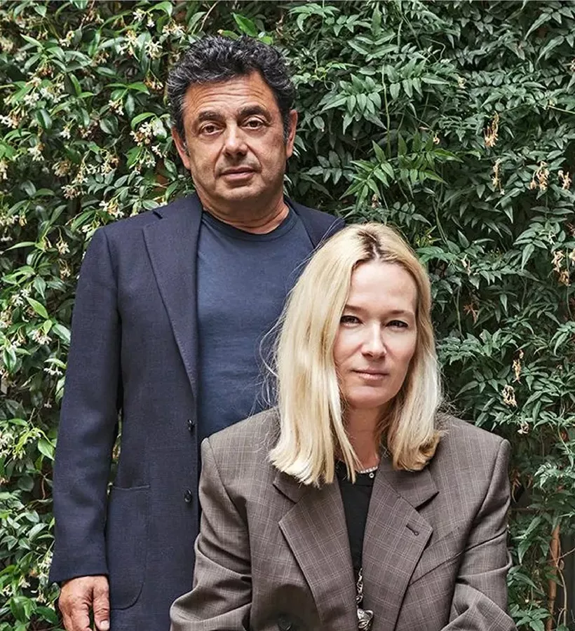 Photo of Charles Zana and Julie de Libran