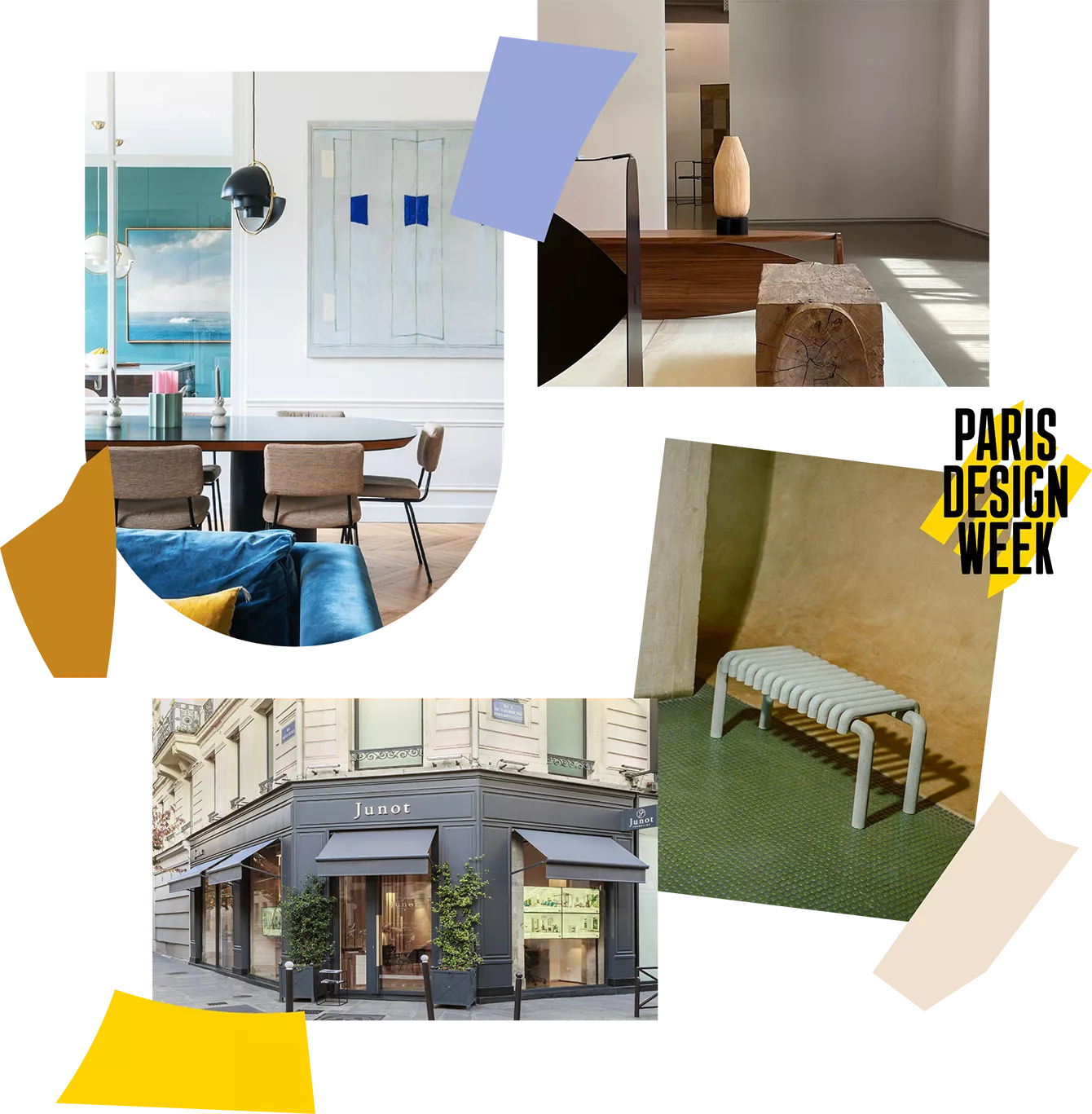 four photos from the Paris Design Week 2023