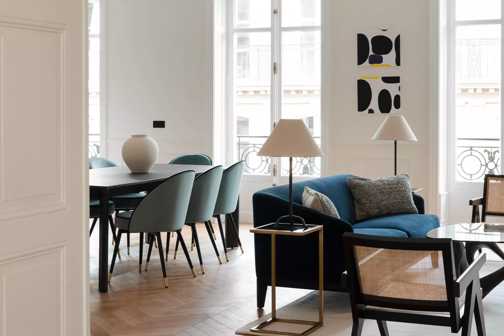 The interior of a luxury apartment sold by Junot Fine Properties | Knight Frank