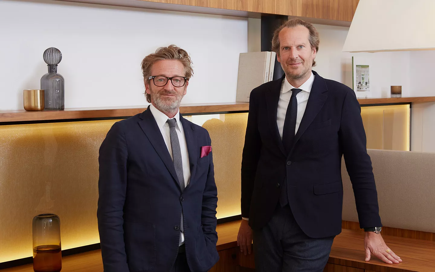 The two directors of the Junot Professional Premises department in a Junot estate agency