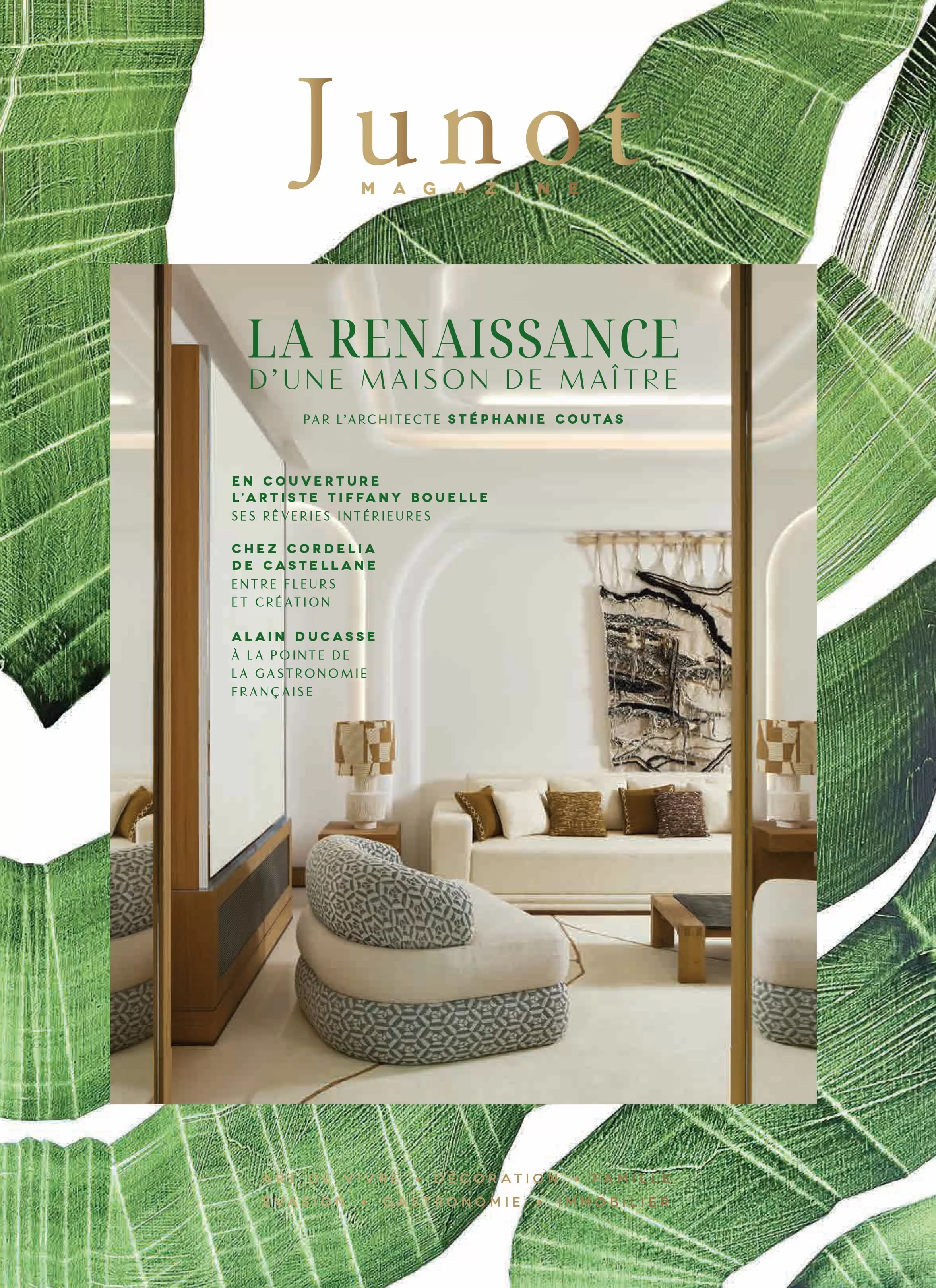 Couverture du Junot Magazine 2025